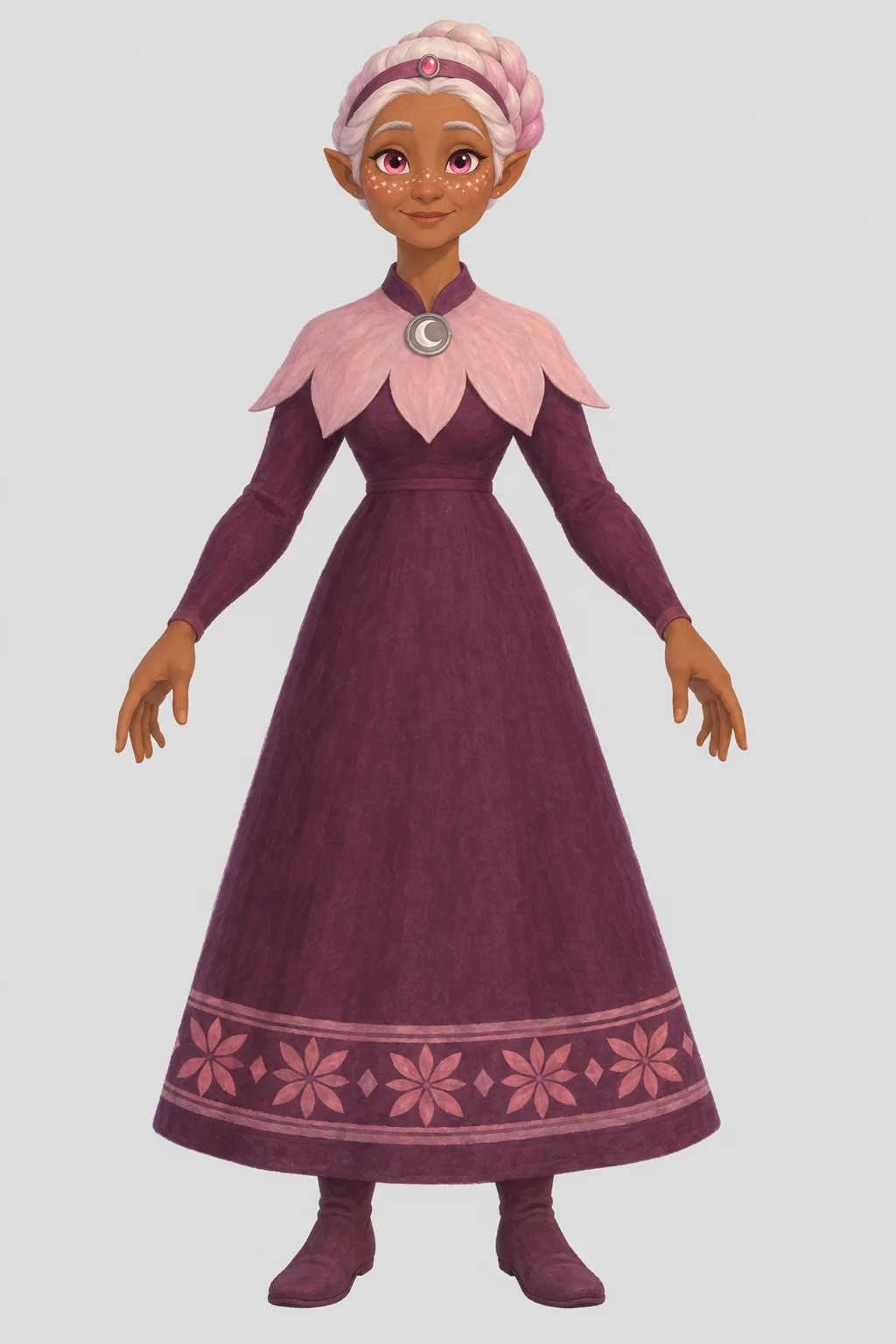 Reference image for Vilja, sings to the flowers (reference ready)