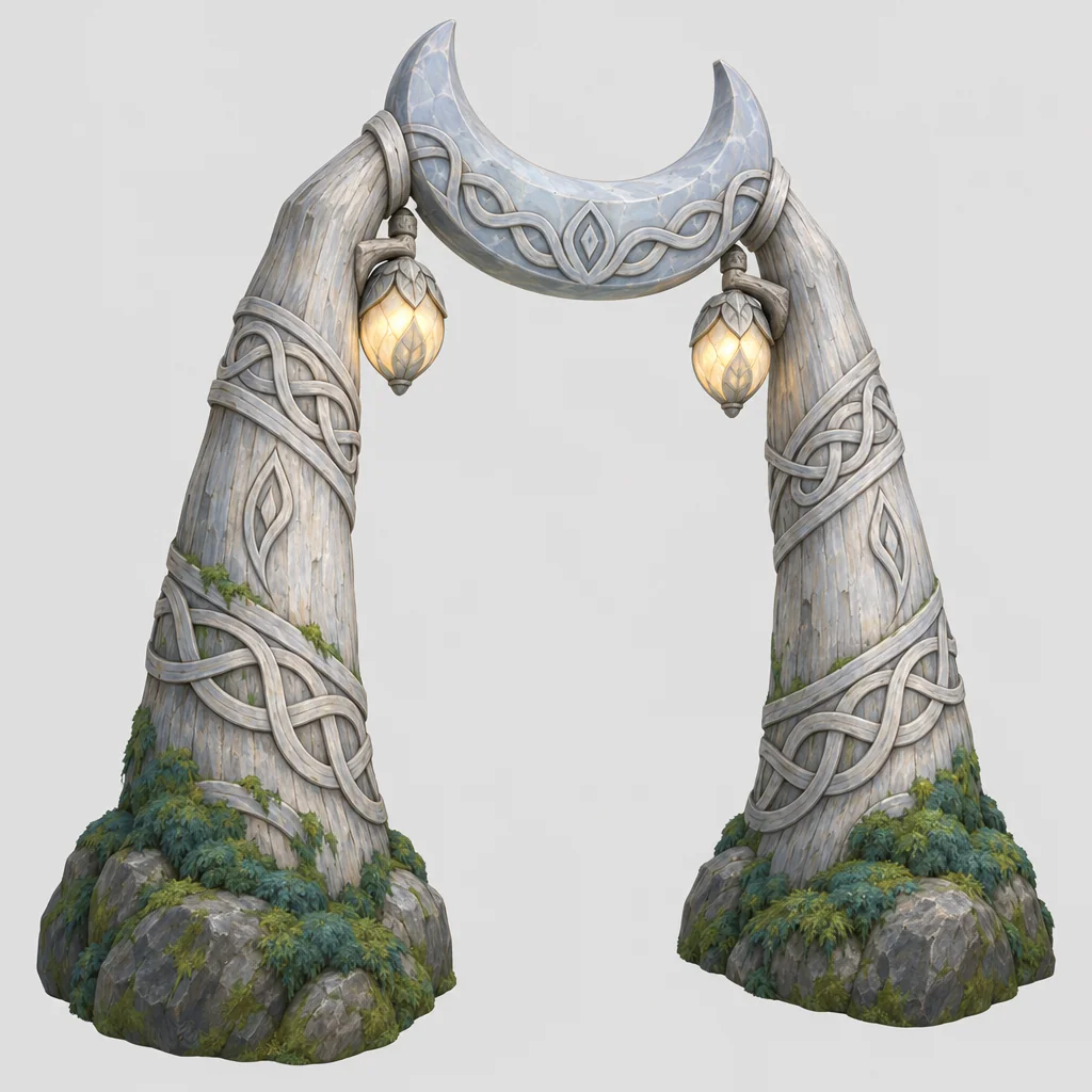 Reference image for Alveporten, the arch (reference ready)